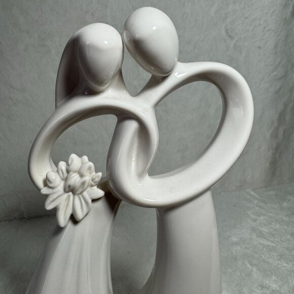 Circle Of Love By Kim Lawrence "Forever" Figurine Enesco 1998 Romantic Sculpture - Picture 2 of 6